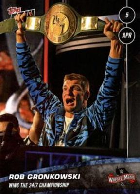 2020 Topps Now WWE #19 Base