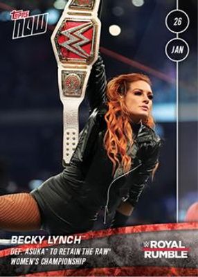 2020 Topps Now WWE #5 Base
