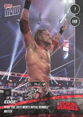 2021 Topps Now WWE #5 Base