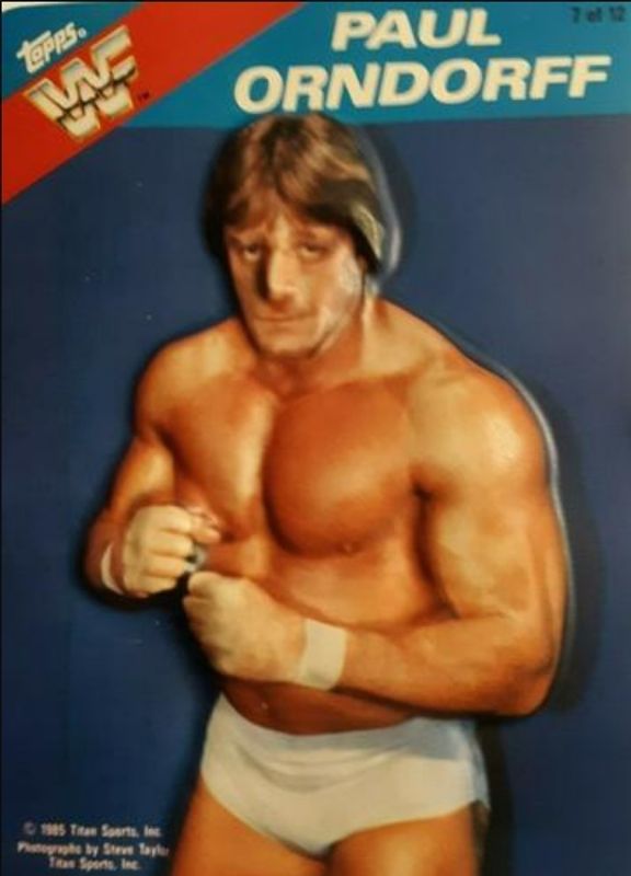 1985 Topps WWF 3-D #7 Base