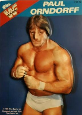 1985 Topps WWF 3-D #7 Base
