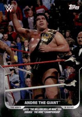 2021 Topps This Moment in WWE History #9 Base