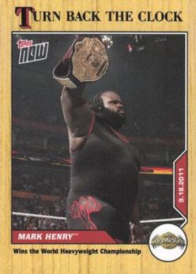 2021 Topps Now WWE Turn Back the Clock #4 Base