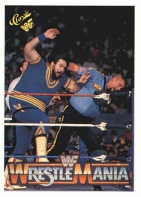 1990 Classic WWF The History of Wrestlemania #130 Base