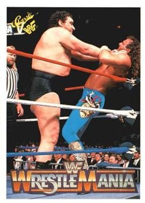 1990 Classic WWF The History of Wrestlemania #78 Base