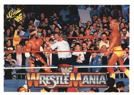 1990 Classic WWF The History of Wrestlemania #103 Base
