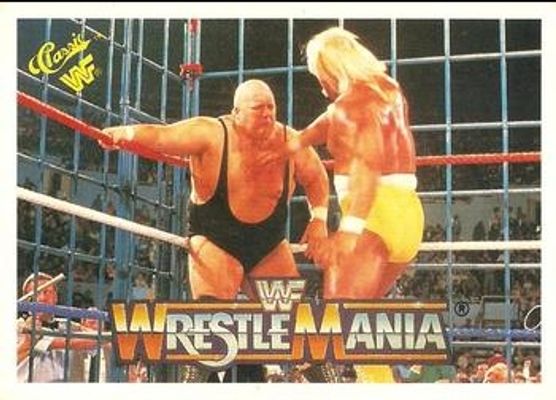 1990 Classic WWF The History of Wrestlemania #15 Base