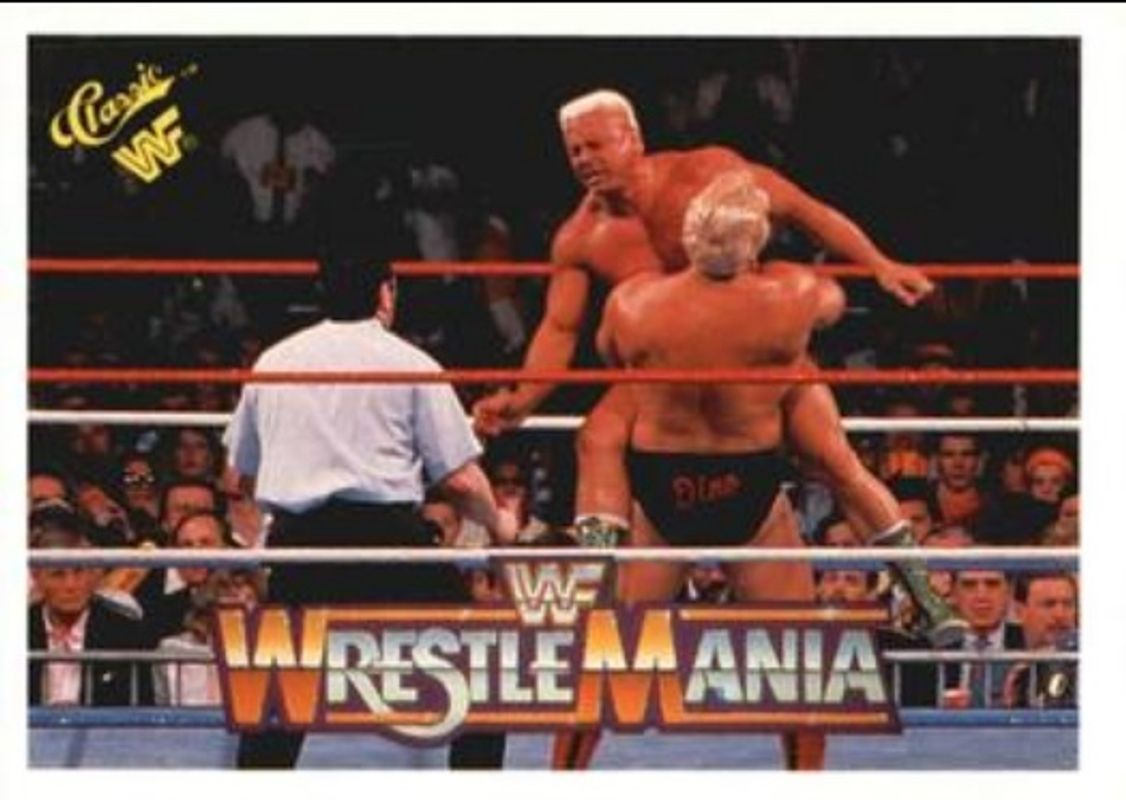 1990 Classic WWF The History of Wrestlemania #84 Base