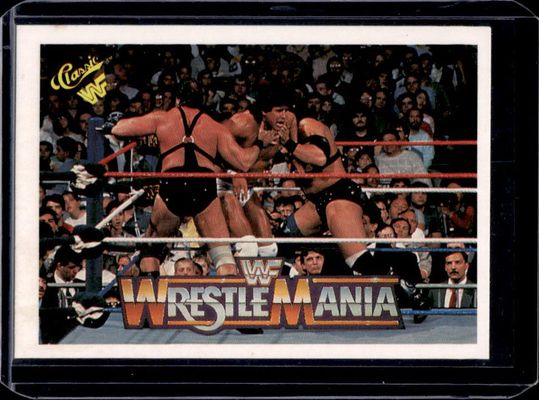 1990 Classic WWF The History of Wrestlemania #67 Base