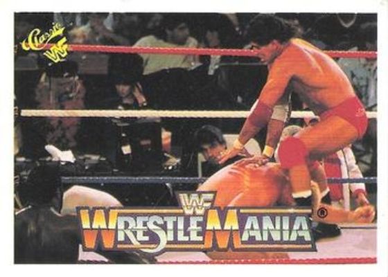 1990 Classic WWF The History of Wrestlemania #9 Base