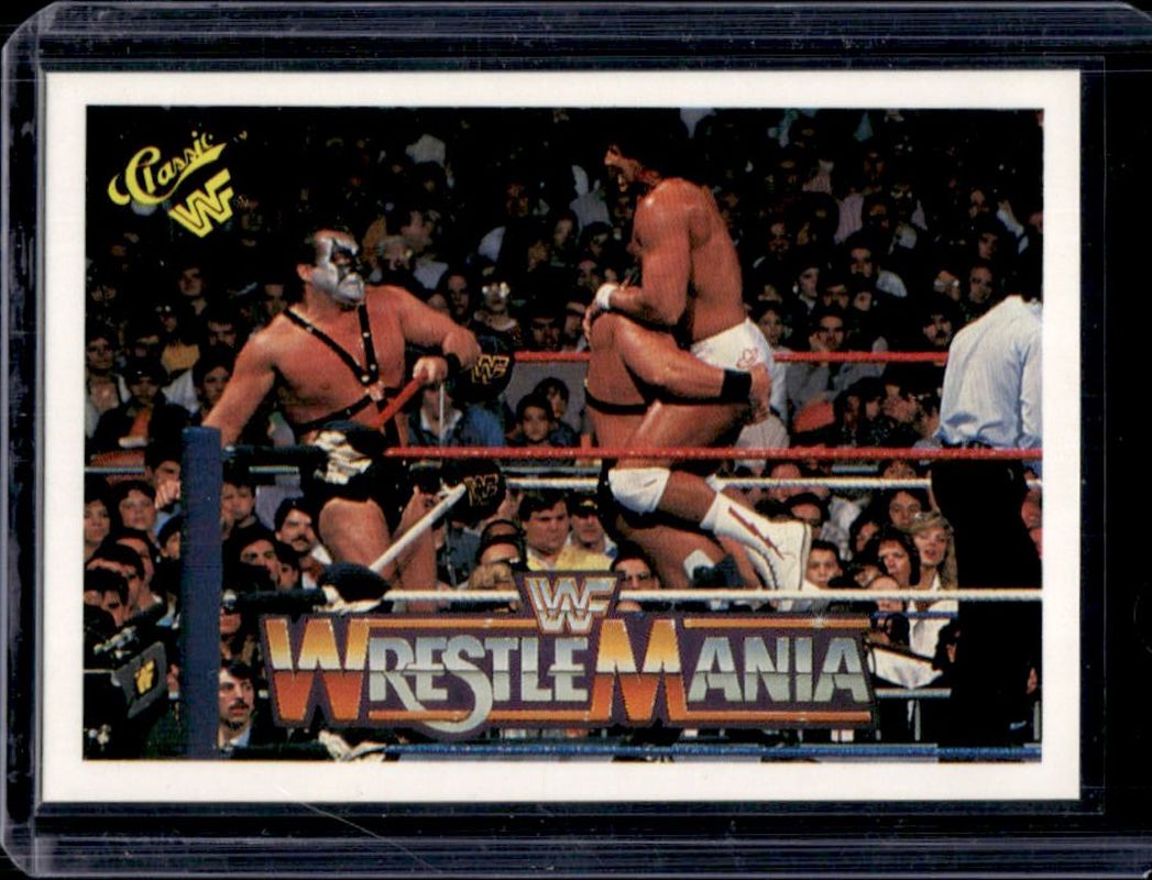 1990 Classic WWF The History of Wrestlemania #66 Base