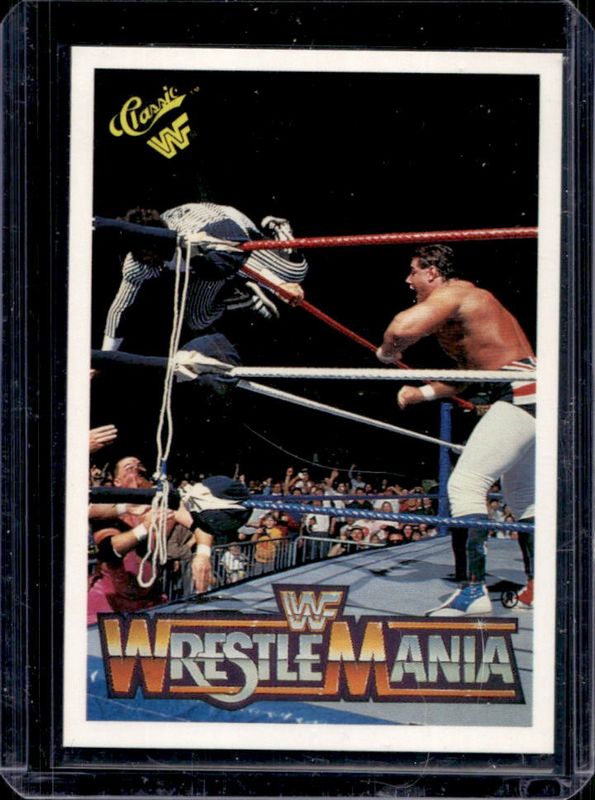 1990 Classic WWF The History of Wrestlemania #21 Base