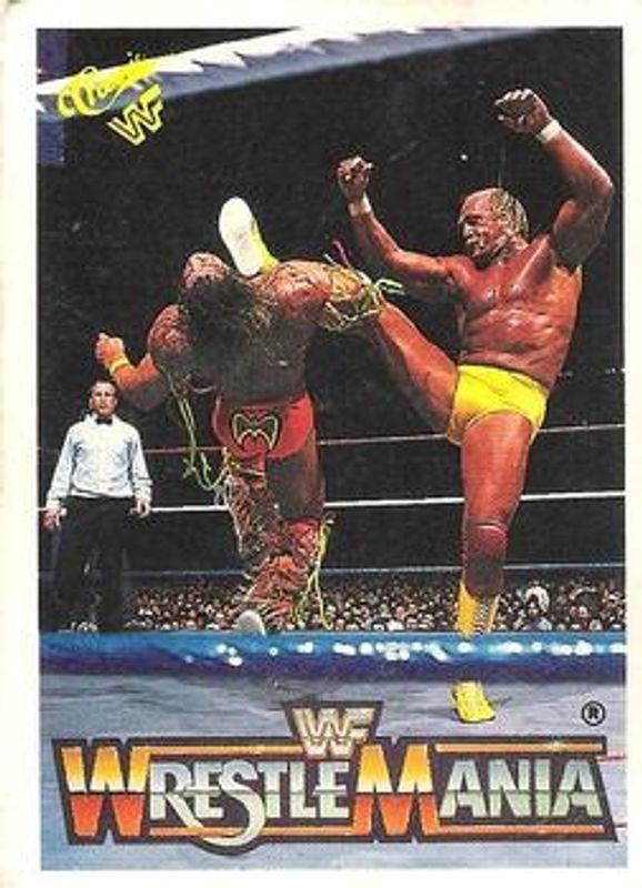 1990 Classic WWF The History of Wrestlemania #132 Base