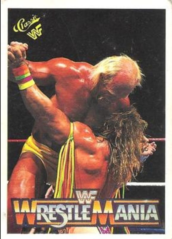 1990 Classic WWF The History of Wrestlemania #133 Base