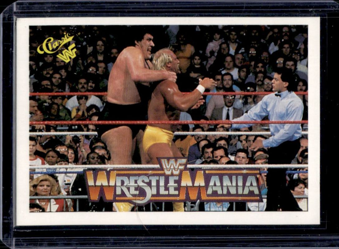 1990 Classic WWF The History of Wrestlemania #38 Base