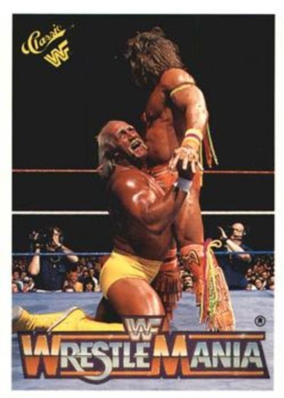 1990 Classic WWF The History of Wrestlemania #135 Base