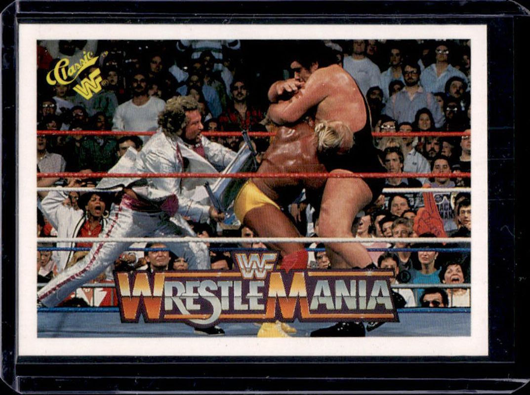 1990 Classic WWF The History of Wrestlemania #35 Base