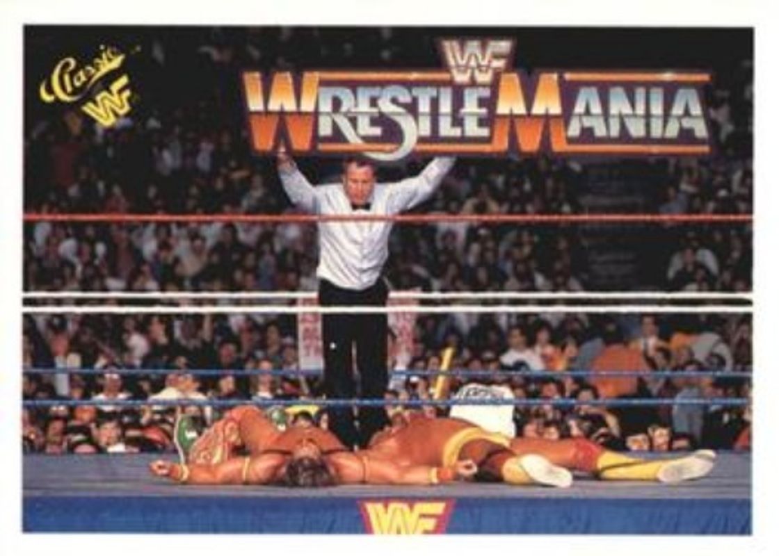 1990 Classic WWF The History of Wrestlemania #134 Base