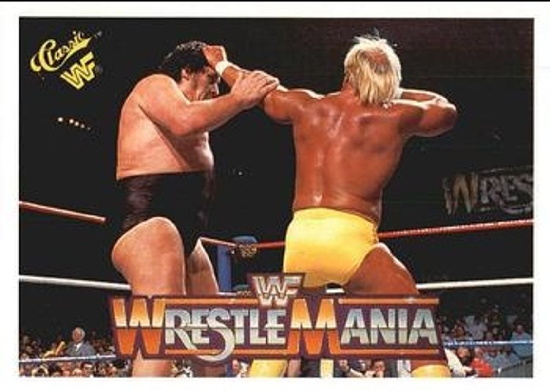 1990 Classic WWF The History of Wrestlemania #36 Base
