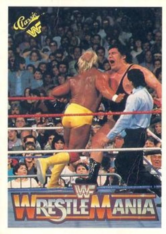 1990 Classic WWF The History of Wrestlemania #39 Base