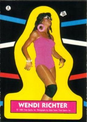 1985 O-Pee-Chee WWF Pro Wrestling Stars #6 Stickers