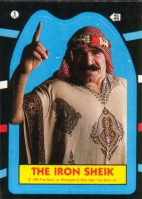 1985 O-Pee-Chee WWF Pro Wrestling Stars #5 Stickers