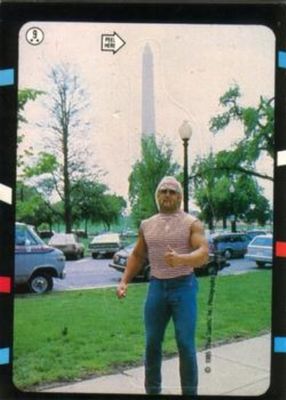 1985 O-Pee-Chee WWF Pro Wrestling Stars #9 Stickers