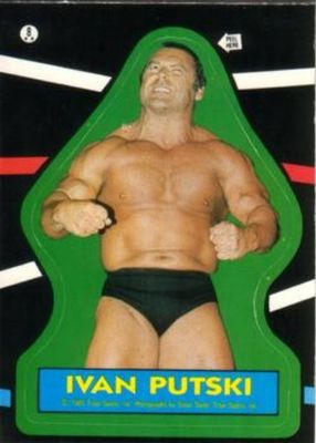 1985 O-Pee-Chee WWF Pro Wrestling Stars #8 Stickers
