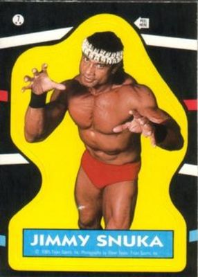 1985 O-Pee-Chee WWF Pro Wrestling Stars #7 Stickers