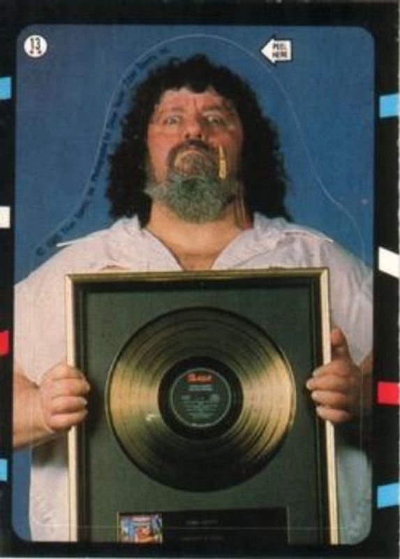 1985 O-Pee-Chee WWF Pro Wrestling Stars #13 Stickers