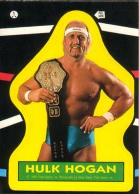 1985 O-Pee-Chee WWF Pro Wrestling Stars #1 Stickers