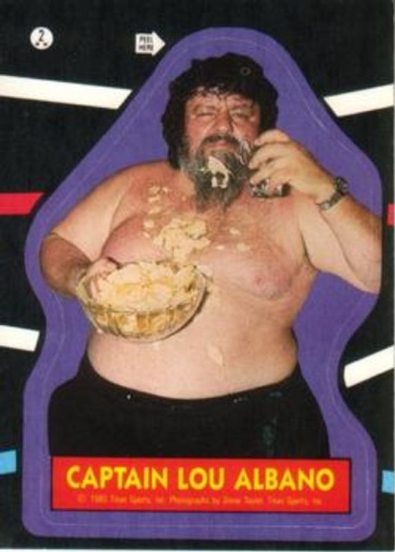 1985 O-Pee-Chee WWF Pro Wrestling Stars #2 Stickers