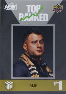 2022 Upper Deck AEW Match Dated Moments #TR-1 Top Ranked Achievements - Silver