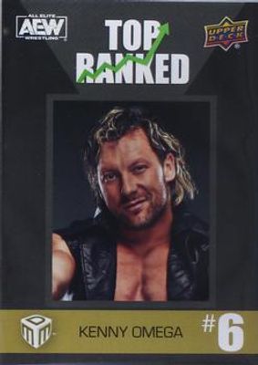 2022 Upper Deck AEW Match Dated Moments #TR-6 Top Ranked Achievements