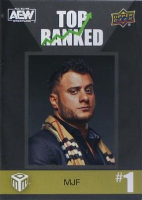 2022 Upper Deck AEW Match Dated Moments #TR-1 Top Ranked Achievements
