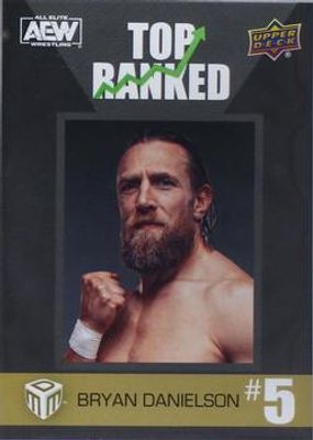 2022 Upper Deck AEW Match Dated Moments #TR-5 Top Ranked Achievements