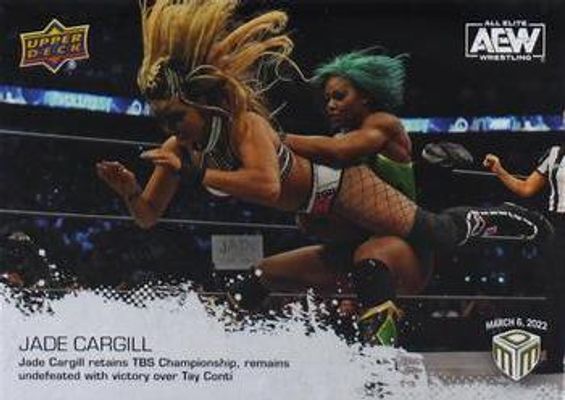 2022 Upper Deck AEW Match Dated Moments #2 Base