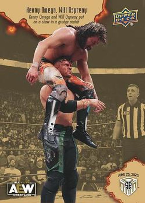 2023 Upper Deck AEW Match Dated Moments Special Edition #6 Base