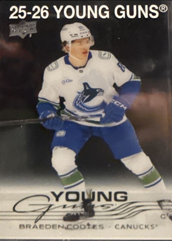 2025 Upper Deck #497 Young Guns - Clear Cut