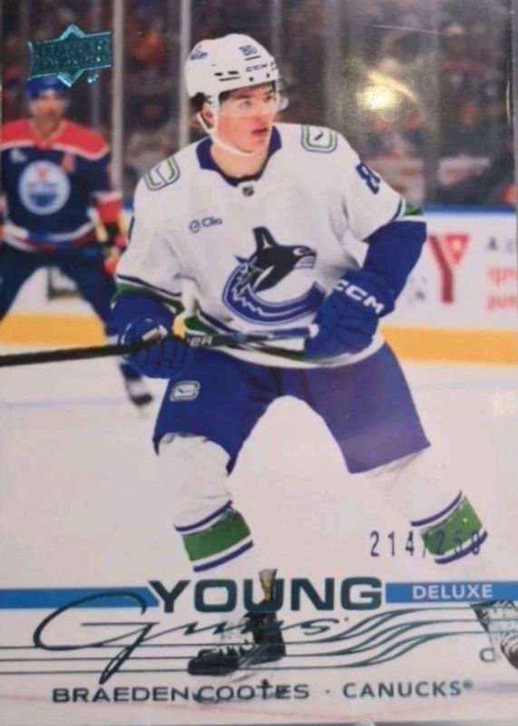 2025 Upper Deck #497 Young Guns - Deluxe /250