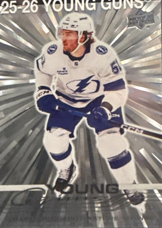 2025 Upper Deck #457 Young Guns - Outburst Silver