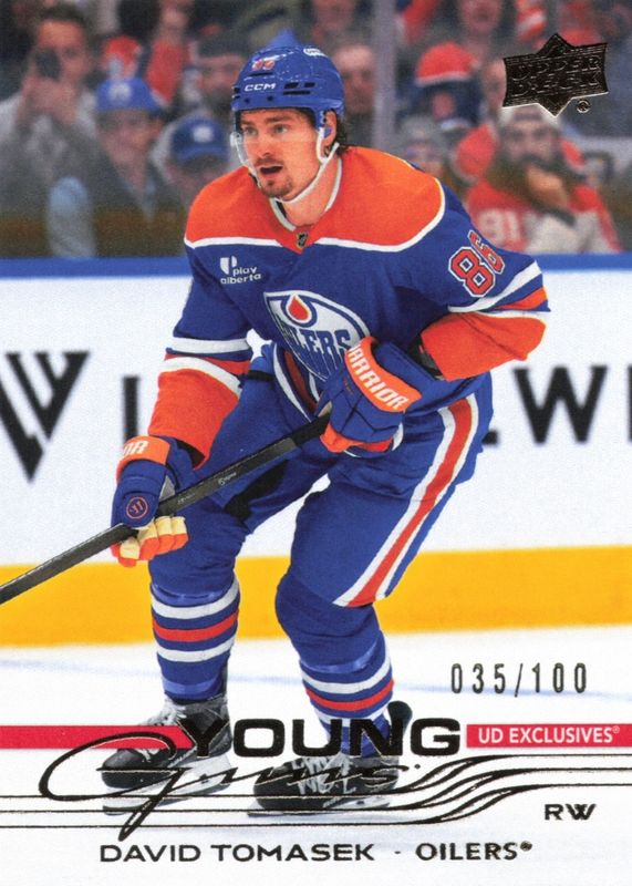 2025 Upper Deck #481 Young Guns - Exclusives /100