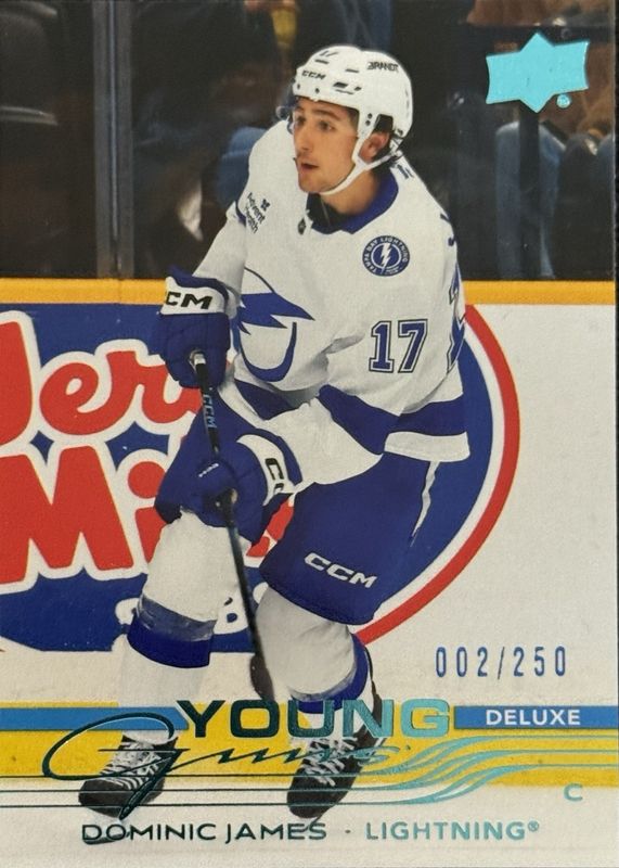 2025 Upper Deck #485 Young Guns - Deluxe /250