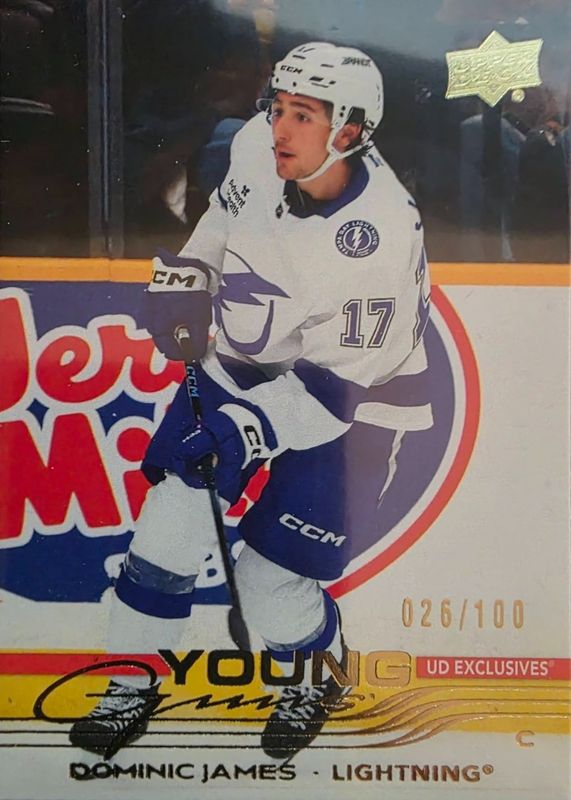 2025 Upper Deck #485 Young Guns - Exclusives /100