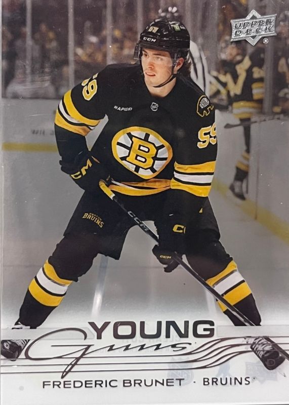 2025 Upper Deck #489 Young Guns - Clear Cut