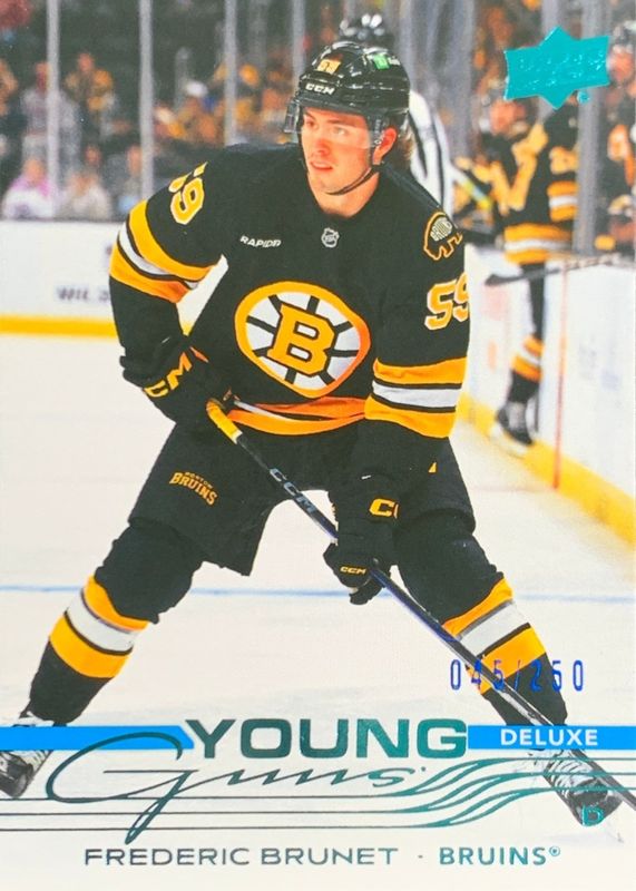 2025 Upper Deck #489 Young Guns - Deluxe /250