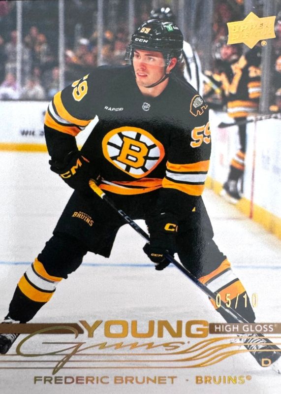 2025 Upper Deck #489 Young Guns - High Gloss /10