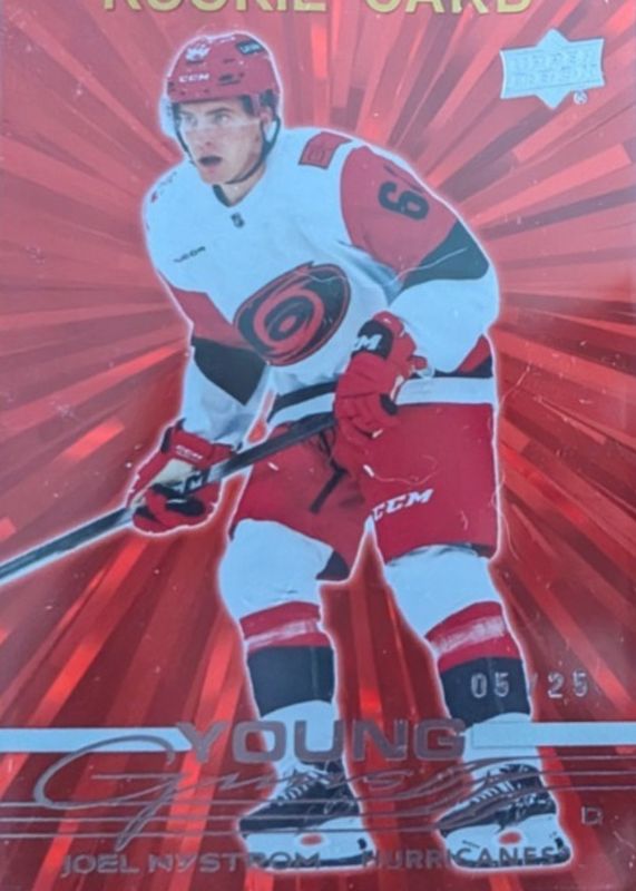 2025 Upper Deck #482 Young Guns - Outburst Red /25