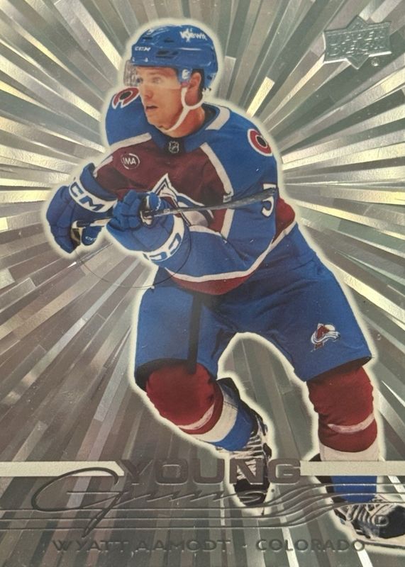 2025 Upper Deck #458 Young Guns - Outburst Silver
