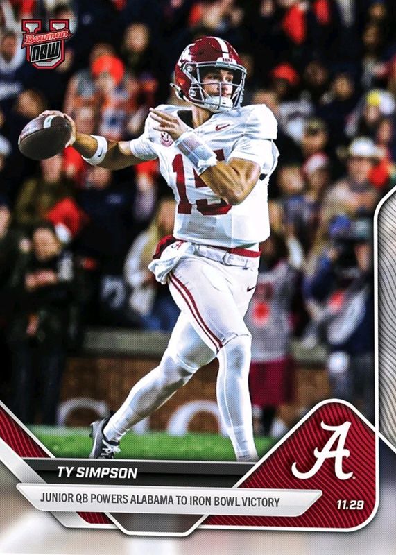 2025 Bowman U Now #53 Base (Print Run: 533)